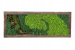 Obraz z Mchu Naturalnego 157X 60CM