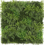 Griny Sztuczny żywopłot mata Natural 50 cm x 50 cm 