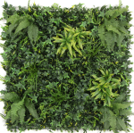 Griny Sztuczny żywopłot mata Zieleń  50 cm x 50 cm UV