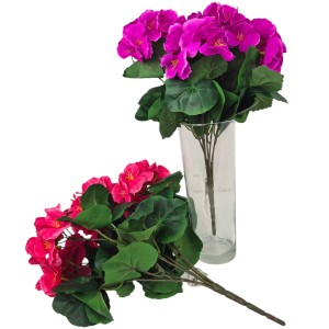 Sztuczna Pelargonia Fiołek